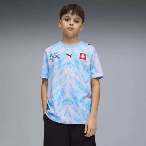 Schweiz Kinder Torwart Trikot WM Blau - 2026